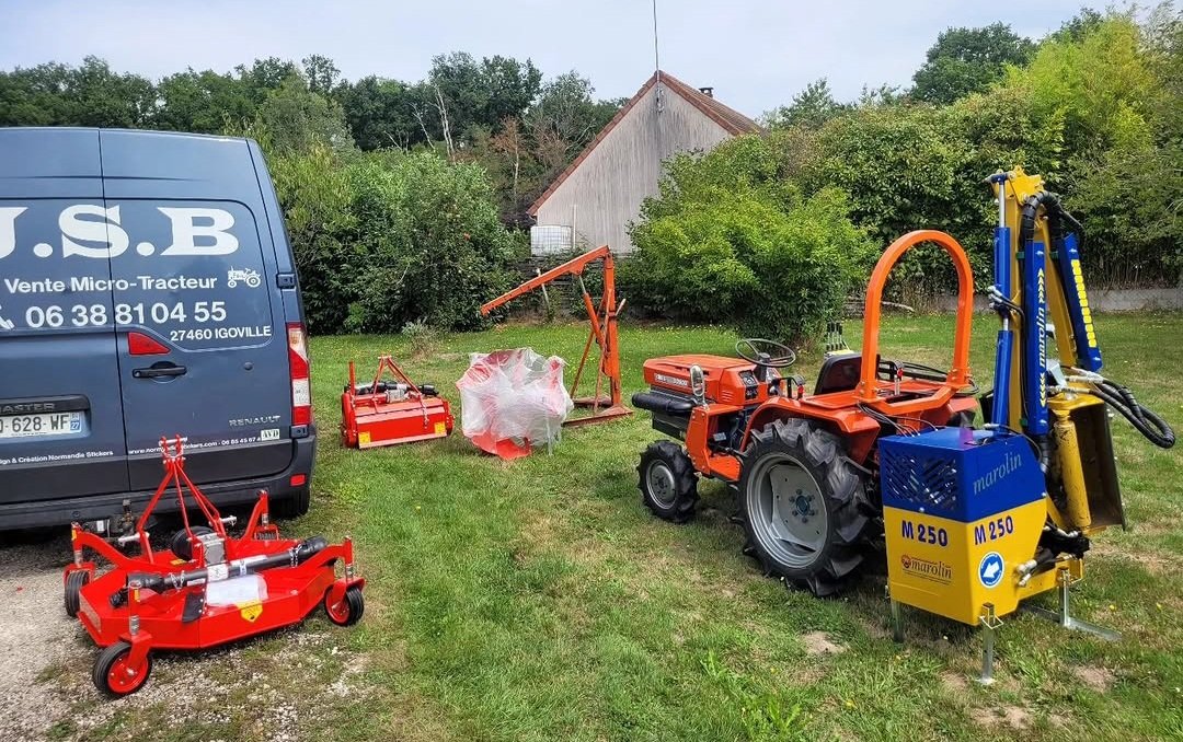 Camion de livraison JSB Micro-tracteurs